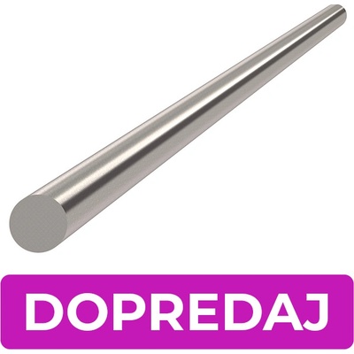 DOPRODEJ tyč ø 8 x 2000 mm, kartáčovaná nerez AISI 304