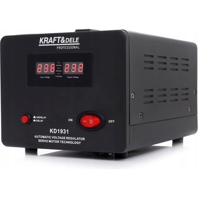 Stabilizátor napětí, AVR, 1000VA, 230V, Kraft & Dele | KD1931 – Hledejceny.cz