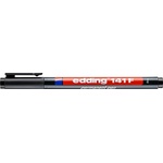 edding 141 F OHP Перманентен 0, 6 мм черен маркер 7070019001 (7070019001)