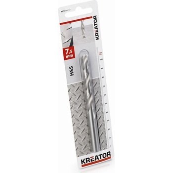 Kreator Vrták do kovu 7,5 mm HSS KRT010117
