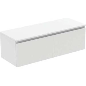 Ideal Standard Finesse - Шкафче за умивалник, 120x44x39 см, 2 чекмеджета, матово бяло E3425Y1 (E3425Y1)