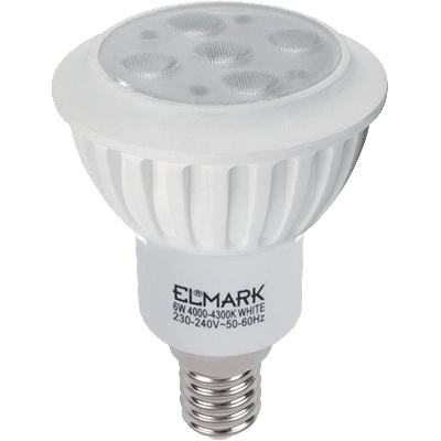 Led ЛАМПА high power par16 6w e14 230v 4000k (99led524)