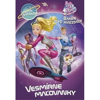 Barbie vo hviezdach Vesmírne maľovanky SK