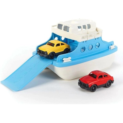 Bigjigs Green Toys Trajekt s auty