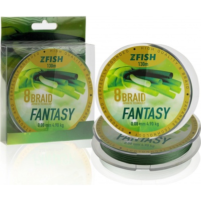 Zfish Šňůra Fantasy 8 Braid 130m 0,10mm 6,5kg