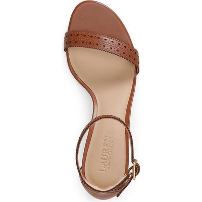 Lauren Ralph Lauren сандали обувки с висок ток кожени Allie M (802P10639002.200)