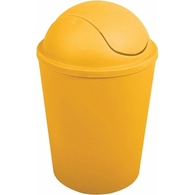 MSV výklopný kôš Ako, šafránovo žltý, plast, 5,5 l