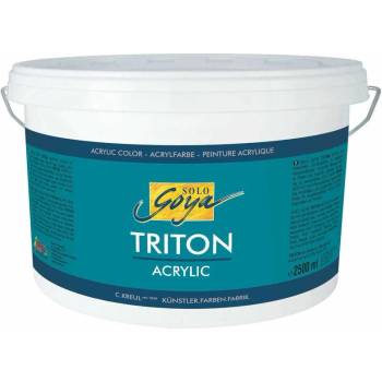 Kreul Solo Goya Triton АКРИЛНА боя Genuine Light Yellow 2500 ml 1 бр (17201)