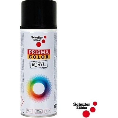 Schuller Eh'klar Prisma Color 91002 RAL 9005 Sprej černý lesklý 400 ml odstín černá – Zboží Mobilmania