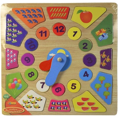 MaDe Puzzle hodiny 30 x 30 cm