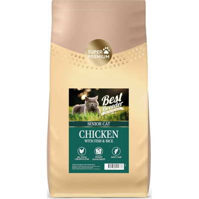 Best Breeder Senior Cat Light Rich in Chicken and Rice 6 kg