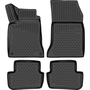 LEMENT Element 3D rubber floor mats suitable for Mercedes-Benz GLA - 2013-2020 - Mk1 X156 - 100% custom-fit all-weather floor mats made of TPE - EXP. ELEMENT3D02479210k (EXP.ELEMENT3D02479210k)