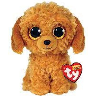 TY Beanie Boos Noodles hnědý pejsek 36377 15 cm