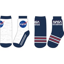 Nasa Chlapčenské ponožky šedá tmavo modrá