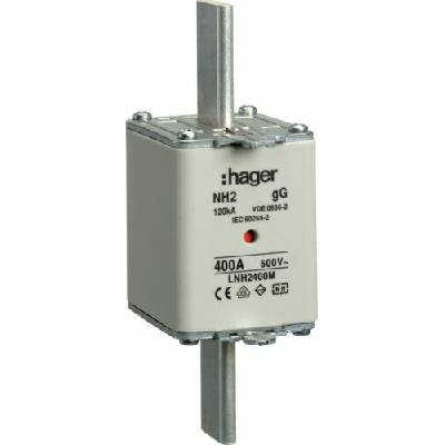 Hager Pojistková vložka NH2 400A 500V gG (LNH2400M)