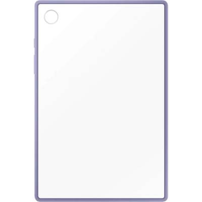 Samsung Clear Edge Cover EF-QX200TV - оригинален удароустойчив хибриден кейс за Samsung Galaxy Tab A8 10.5 (лилав-прозраен)