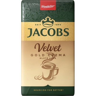 Jacobs Velvet Gold Crema mletá 250 g