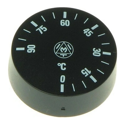Dlouhý název produktu Ambach knoflík regulačního termostatu 0–90 °C Ø 41–42 mm, D-osa 6 × 4,6 mm, otáčení 270°