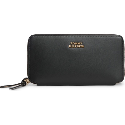 Tommy Hilfiger Dámska kožená peňaženka Th Leather Large AW0AW18941BDS