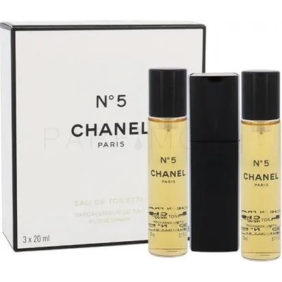 CHANEL No.5 Twist & Spray (Refills) EDT 3x20 ml