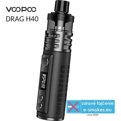 VooPoo Drag H40 1500 mAh black 1 ks