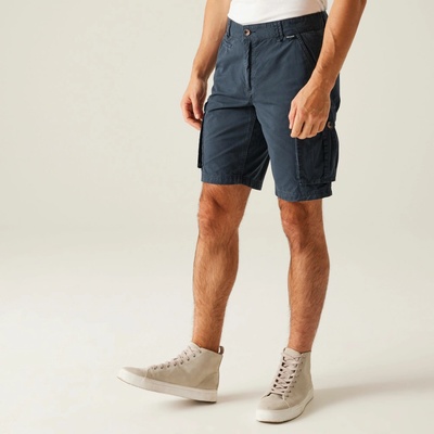 Regatta pánské bavlněné kraťasy Shorebay Short II RMJ312 navy