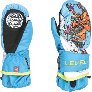 LEVEL Детски ръкавици LEVEL Kid's Animal Rec Gloves - Light Blue - размер 0 (202-7337-0211)