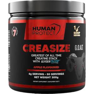 Human Protect Creasize | with 7 Forms of Creatine [300 грама] Ябълка