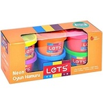 LET'S Пластилин 6 цвята Let's L8346