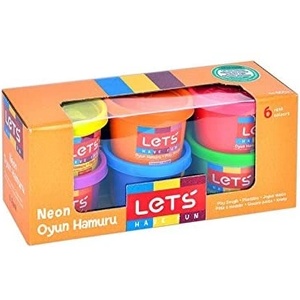 LET'S Пластилин 6 цвята Let's L8346