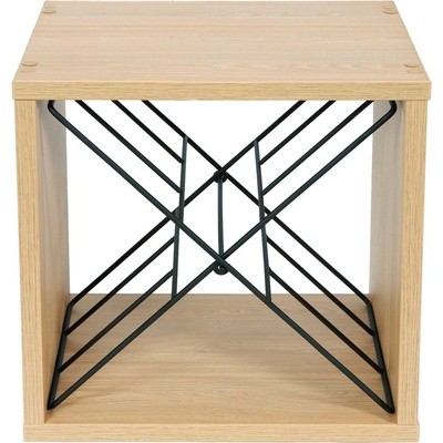 Compactor Стелаж за вино от декор от ясен естествен брой бутилки 12 36, 5x36x29 cm Macon - Compactor (RAN11718)