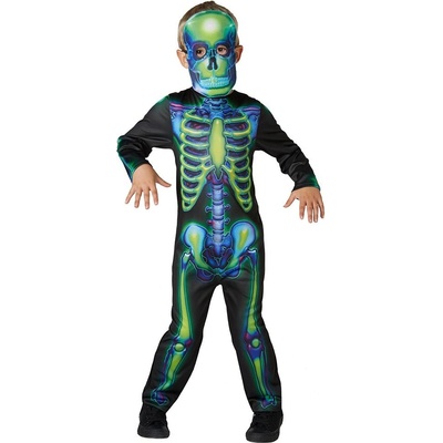 Rubies Детски карнавален костюм Rubies - Neon Skeleton, размер S (883028211180)