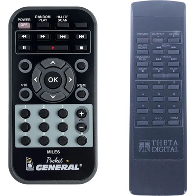GENERAL THETA Miles - дистанционно управление дубликат (Miles)