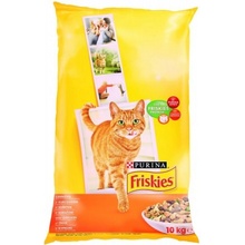 Friskies Adult Cat s kuřecím a zeleninou 10 kg