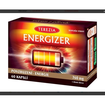Terezia Company Energizer 60 kapslí