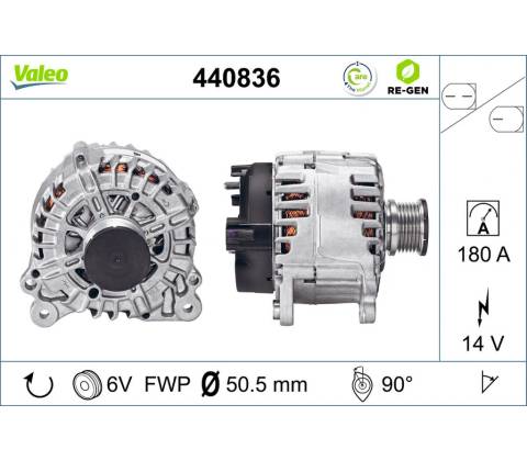 Alternátor VALEO 440836