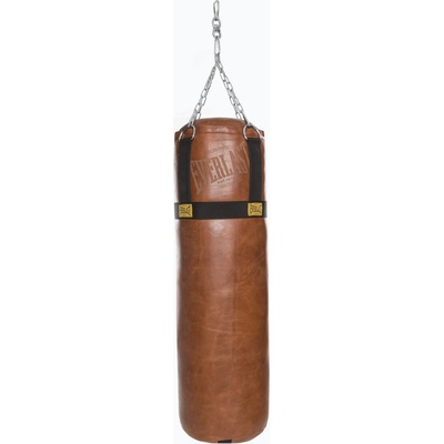 Everlast 1910 Pro Boxing Bag Leather Brown EV5780