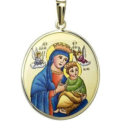 Aljančič P. M. Matka ustavičné pomoci madonka 330H zlato