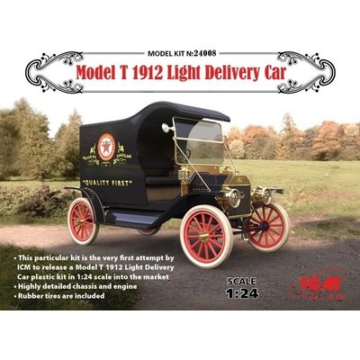 ICM Ford T 1912 Light Delivery Car 1:24