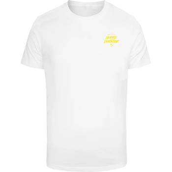 Mister Tee Тениска Sunny Paradise Tee white XXLUB-MT3559-00220 - Тъмносив, размер S