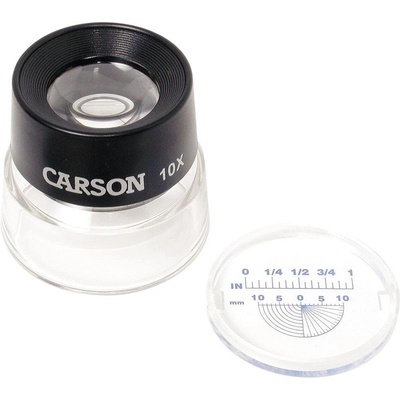 Carson Лупа Lumi Loupe 10x с подвижна мерителна скала (LL-20)