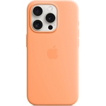 Apple iPhone 15 Pro MagSafe Silicone Cover orange sorbet (MT1H3ZM/A)
