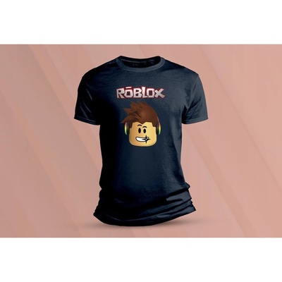 Sandratex dětské bavlněné tričko Roblox. tmavě šedá