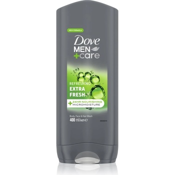 Dove Men+Care Extra Fresh душ гел за тяло и лице 400ml