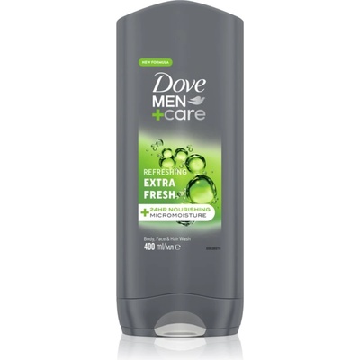 Dove Men+Care Extra Fresh душ гел за тяло и лице 400ml