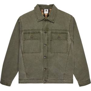 Element Мъжко ежедневно яке Element Trucker Canvas Casual jacket - Forest Night (003-3512-0111)