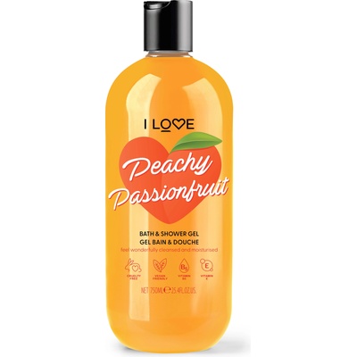 I Love Cosmetics Peachy & Passionfruit Bath & Shower Gel 750 ml
