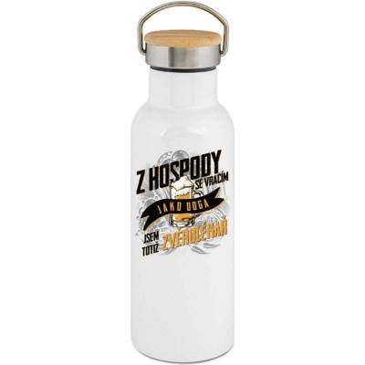 123TRIKO Z hospody se vracím Jako Doga Zvěrolékař 500 ml narozeniny