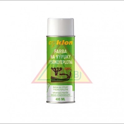Cyklon Farba na výfuky, čierna matná, 400ml