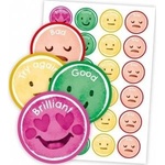 LearnHow Motivational stickers - Language English Moods 48pcs